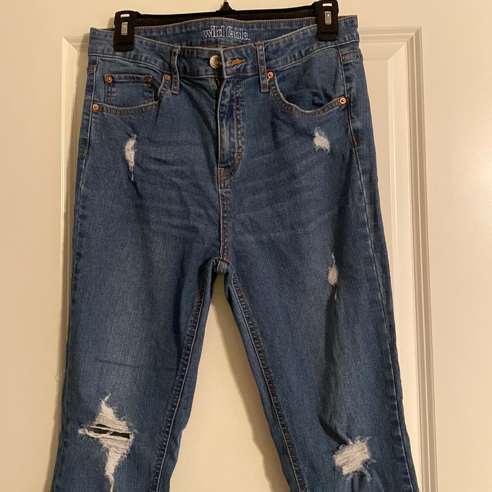 Wild Fable high rise distress jeans